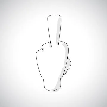 Comics Hand icon Stock Illustration