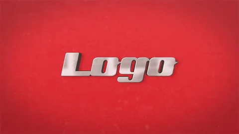 Comics Logo Intro After Effects stock