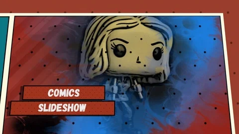 Comics Slideshow  After Effects	Stock