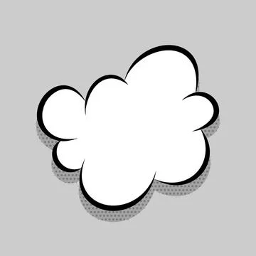 Comics speech bubble for text イラスト素材
