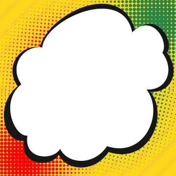 Comics style background with blank space Stock Illustration