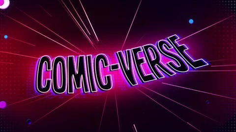 ComicVerse Title Reveal Stock After Effects