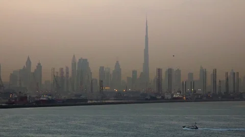 Coming to Dubai Stock Footage 71478674