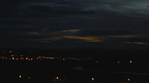 Coming Of Night Stock Footage 31968550