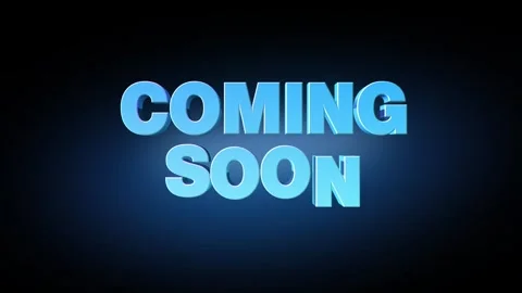 Coming Soon 3D Animation Stock Footage 304528050