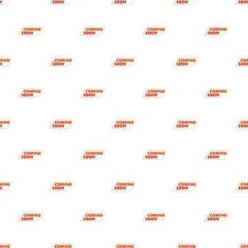 Coming soon announcement message background pattern イラスト素材