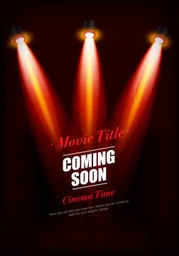 Coming soon background. Stock-Illustration