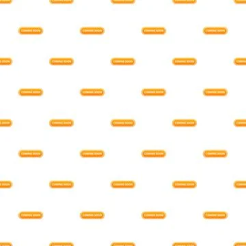 Coming soon button pattern creating anticipation background イラスト素材