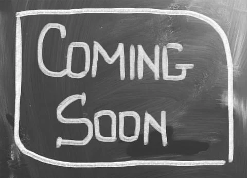 Coming Soon Concept Stock Illustration