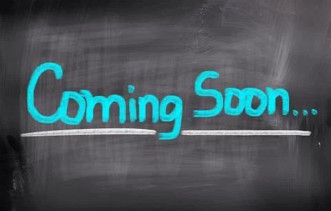 Coming Soon Concept Stock Illustration