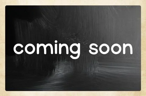 Coming soon concept Stock Photos