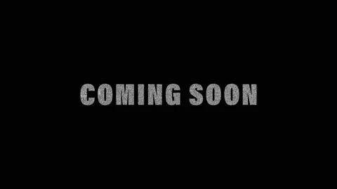 Coming Soon glitch screen animation with static noise Stock Footage 163372142