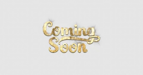 Coming soon handwritten text Animation Stock Footage 346298161