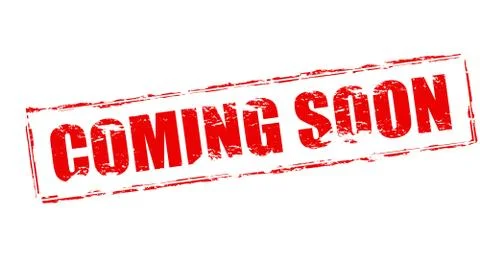 Coming soon Stock Illustration