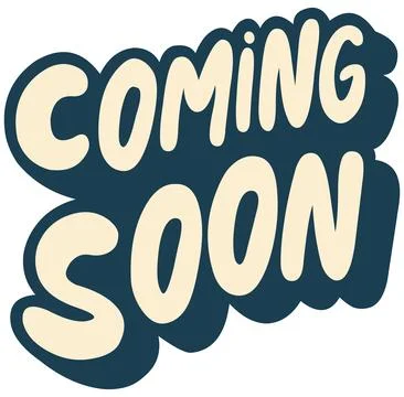 Coming Soon Stock Illustration