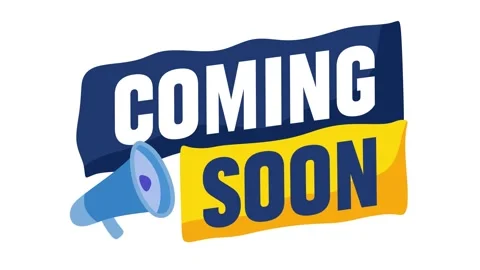 Coming soon with a loudspeaker Stock Footage 321321280