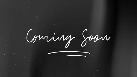 Coming soon with partickle gray gradient background Stock Footage 313517546