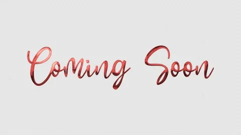 Coming Soon Text Animation 3 Video stock 303620006