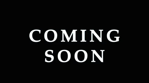 Coming Soon Text Animation With Cosmic Particles And Glitch Effects In Dark.. Video stock 343423089