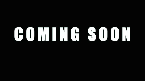 Coming Soon text animation with dynamic color transitions in cinematic moti.. Video stock 343479600