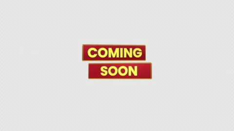 Coming Soon Text Animation. Red Box Title Reveal. Stock Footage 321101416