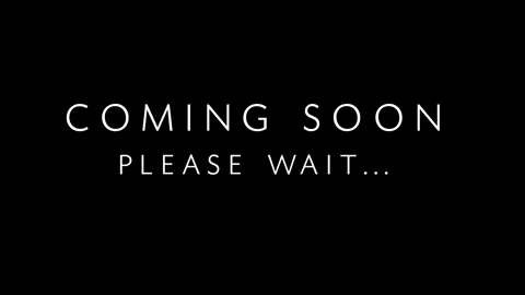 Coming Soon Text Animation in Typewriter Style with Blinking Cursor on Dark 스톡 동영상 320607372