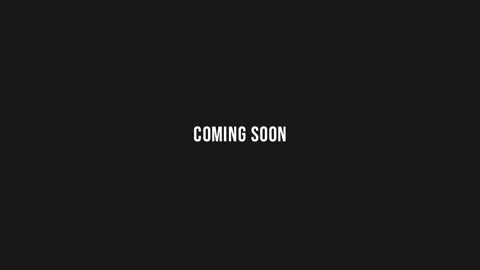 Coming soon text animation, white color in black isolated background Stock Footage 290298732