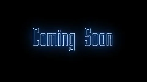 Coming Soon Text Icon 4k Animated. Stock Footage 306030363