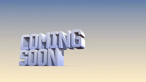 Coming soon-Textfall Outro Vídeo Stock 122574462
