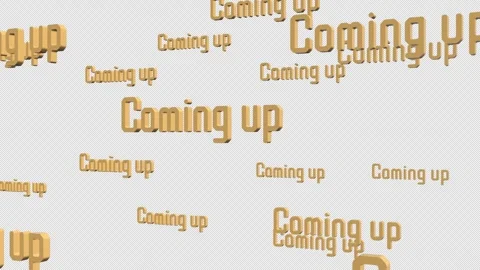 Coming up Text Animation. Stock Footage 315883921