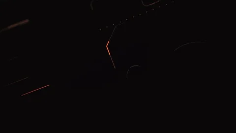 Command center futuristic digital interface / Deep learning on big data process Stock Footage 69875749