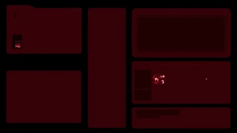 Command center futuristic digital interface / Deep learning on big data process Stock Footage 69885870