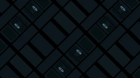 Command center futuristic digital interface / Deep learning on big data process Stock Footage 69886539