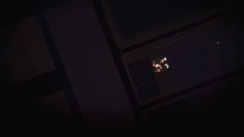 Command center futuristic digital interface / Deep learning on big data process Stock Footage 69887158