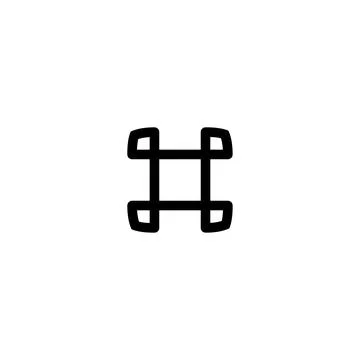 Command icon. Simple style computer technology poster background symbol. Co.. Stock Illustration