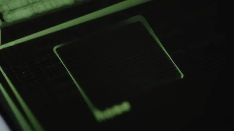 Command line interface output of data recovery software in operation Stock Footage 327898564