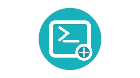 Command Line Prompt Icon Stock Footage 275662149