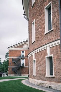 'Commandant's House' and Part of the 'Bottle House' in 'New Holland' Park. Stock Photos