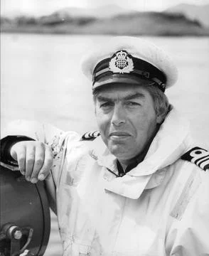 Commander Eddie Batten Skipper Of The Customs &amp; Excise Ship 'seeker'. Box 710 41 Stock Photos