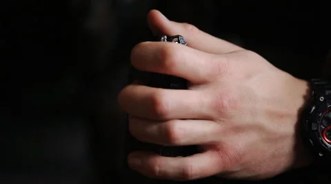 Commando charges clip cartridges Stock Footage 48907364