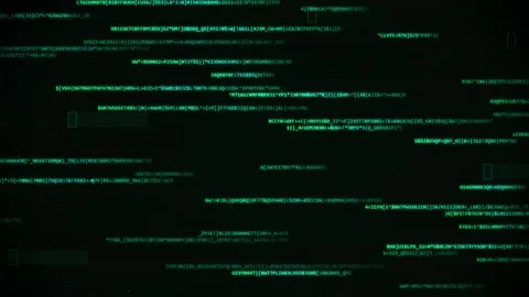 Commands digital data moving in a sophisticated technology network Stock Footage 346706415