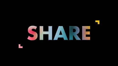 Like Comment and Share Call to Action Animating in and Out - Soft Colours Stock-Footage 113402819