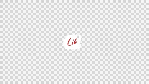 Like, Comment, and Subscribe tags animated in a charming hand-drawn style Stock Footage 244434993