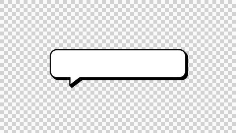 Comment balloon badge in 8-bits pixel art neubrutalism style. UI Illustrazione stock