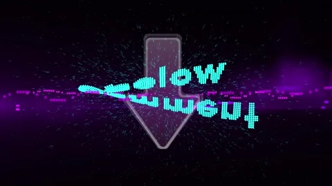 Comment below headline title text animation. Letters spinning around Stock Footage 268723998