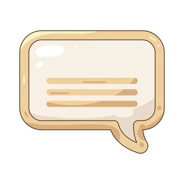 Comment bubble Stock Illustration