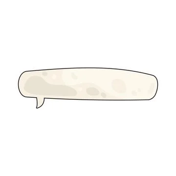 Comment bubble illustration Stock Illustration