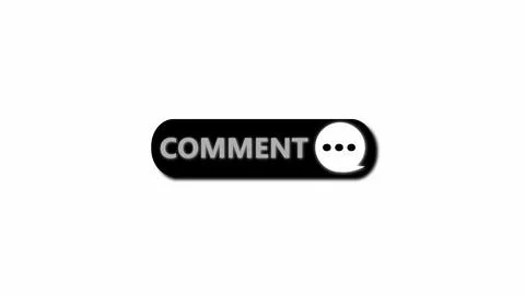 Comment button icon on a white abstract background. イラスト素材