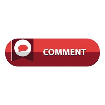 Comment Button Stock Illustration