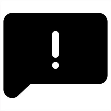 Comment glyph icon vector illustration isolated on white background 스톡 일러스트